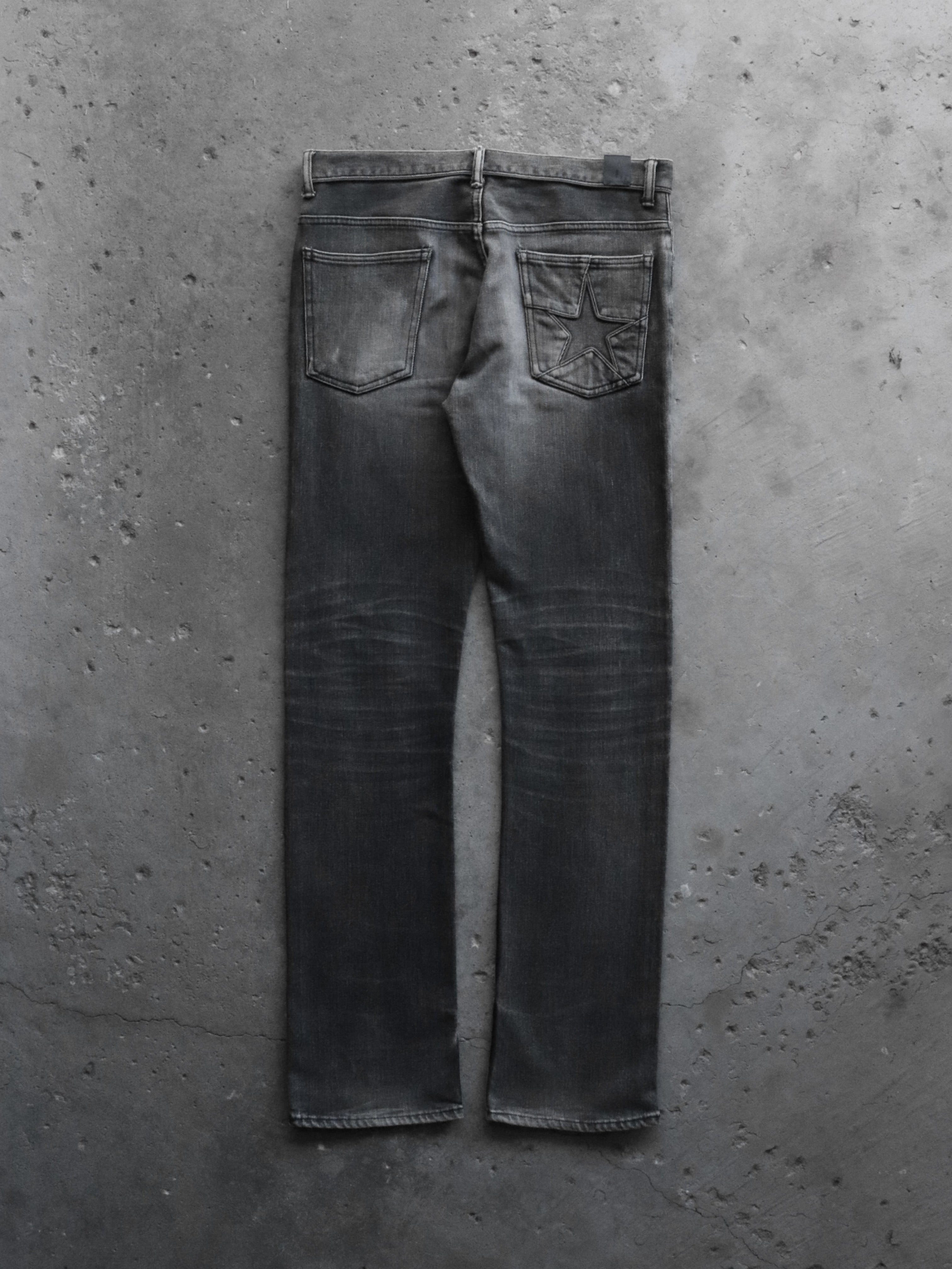 N.HOOLYWOOD FADED BOOTCUT STAR DENIM