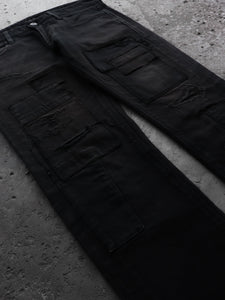 BLACK BY VANQUISH PATCHWORK DENIM