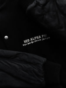 RAF BY RAF SIMONS AW06 “ASHES & HEROES” EMBROIDERED VARSITY JACKET