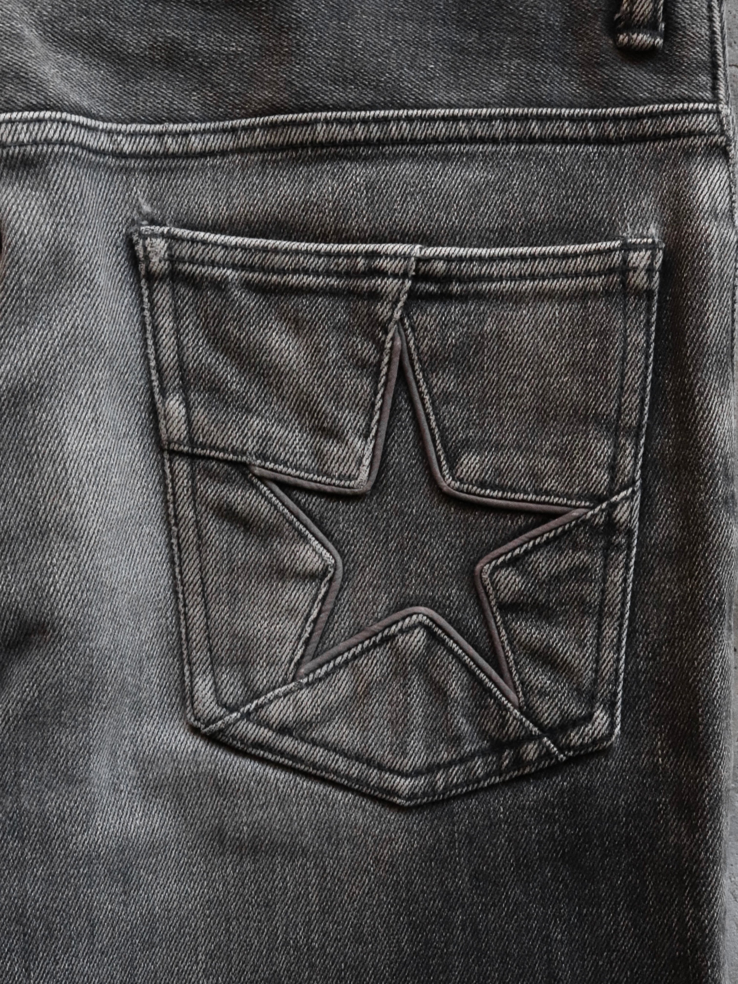 N.HOOLYWOOD FADED BOOTCUT STAR DENIM