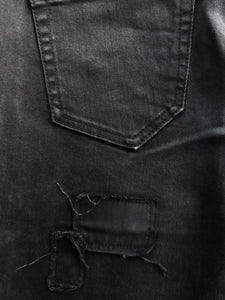 BLACK BY VANQUISH PATCHWORK DENIM