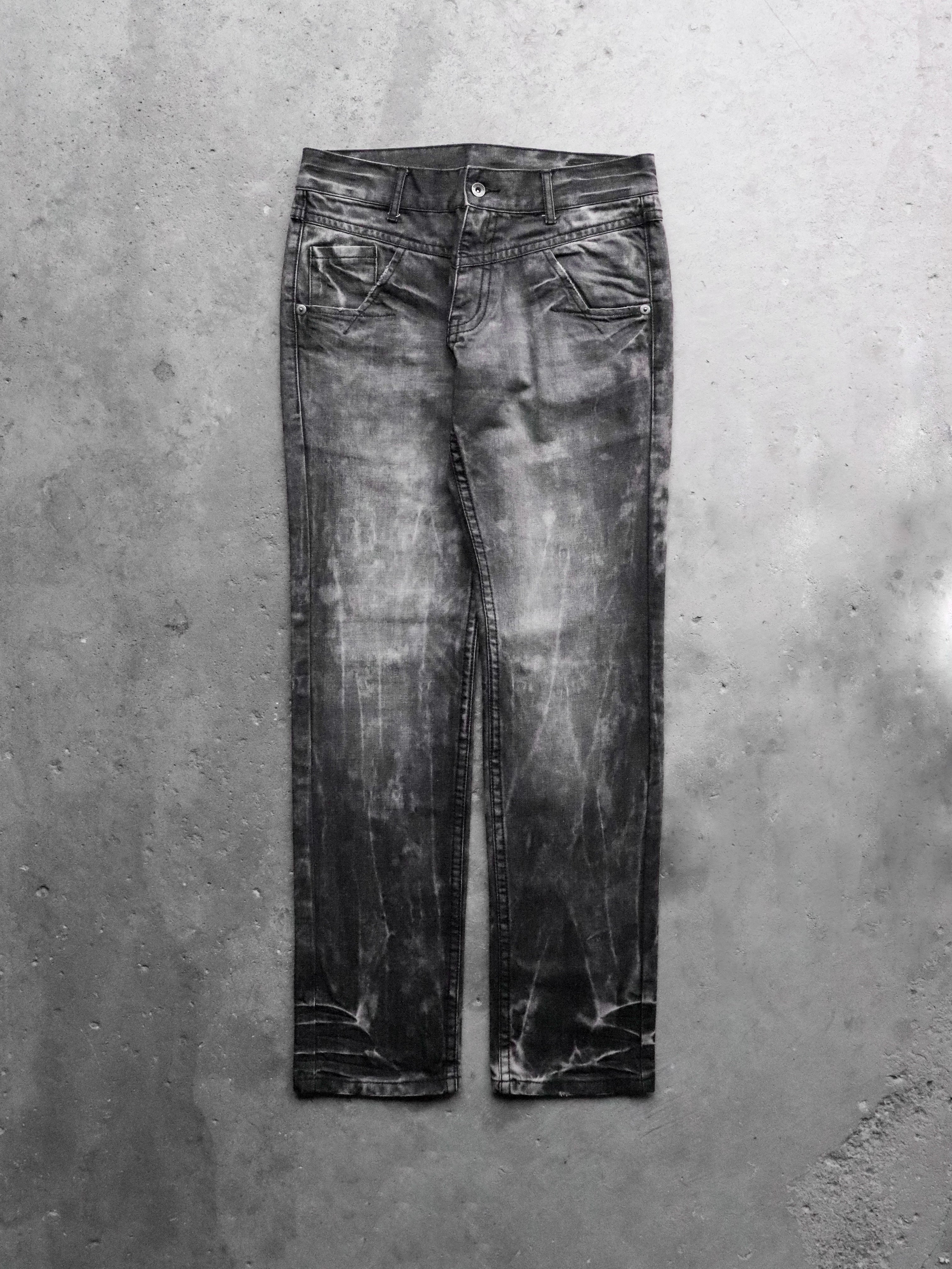 SEMANTIC DESIGN STONE WASH DENIM