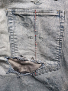 L.G.B LAZY WOLF DISTRESSED SAMPLE DENIM