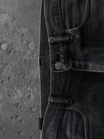 Load image into Gallery viewer, N.HOOLYWOOD FADED BOOTCUT STAR DENIM
