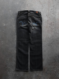 NICOLE CLUB FADED PAINTER BOOTCUT DENIM