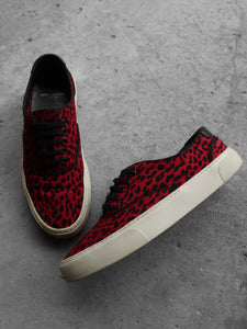 SAINT LAURENT PARIS BABYCAT VENICE LOW SNEAKERS