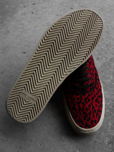 SAINT LAURENT PARIS BABYCAT VENICE LOW SNEAKERS