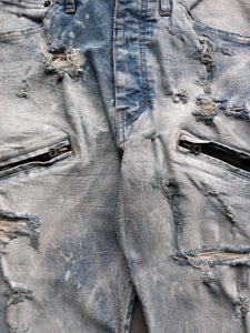 L.G.B LAZY WOLF DISTRESSED SAMPLE DENIM