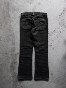 GOSTAR DE FUGA WAXED FLARE DENIM