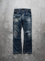 Load image into Gallery viewer, TÊTE HOMME REPAIRED BOOTCUT DENIM
