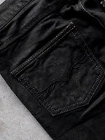 Load image into Gallery viewer, GOSTAR DE FUGA WAXED FLARE DENIM
