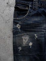 Load image into Gallery viewer, TÊTE HOMME REPAIRED BOOTCUT DENIM
