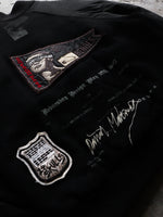 Load image into Gallery viewer, RAF BY RAF SIMONS AW06 “ASHES &amp; HEROES” EMBROIDERED VARSITY JACKET
