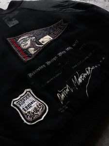 RAF BY RAF SIMONS AW06 “ASHES & HEROES” EMBROIDERED VARSITY JACKET