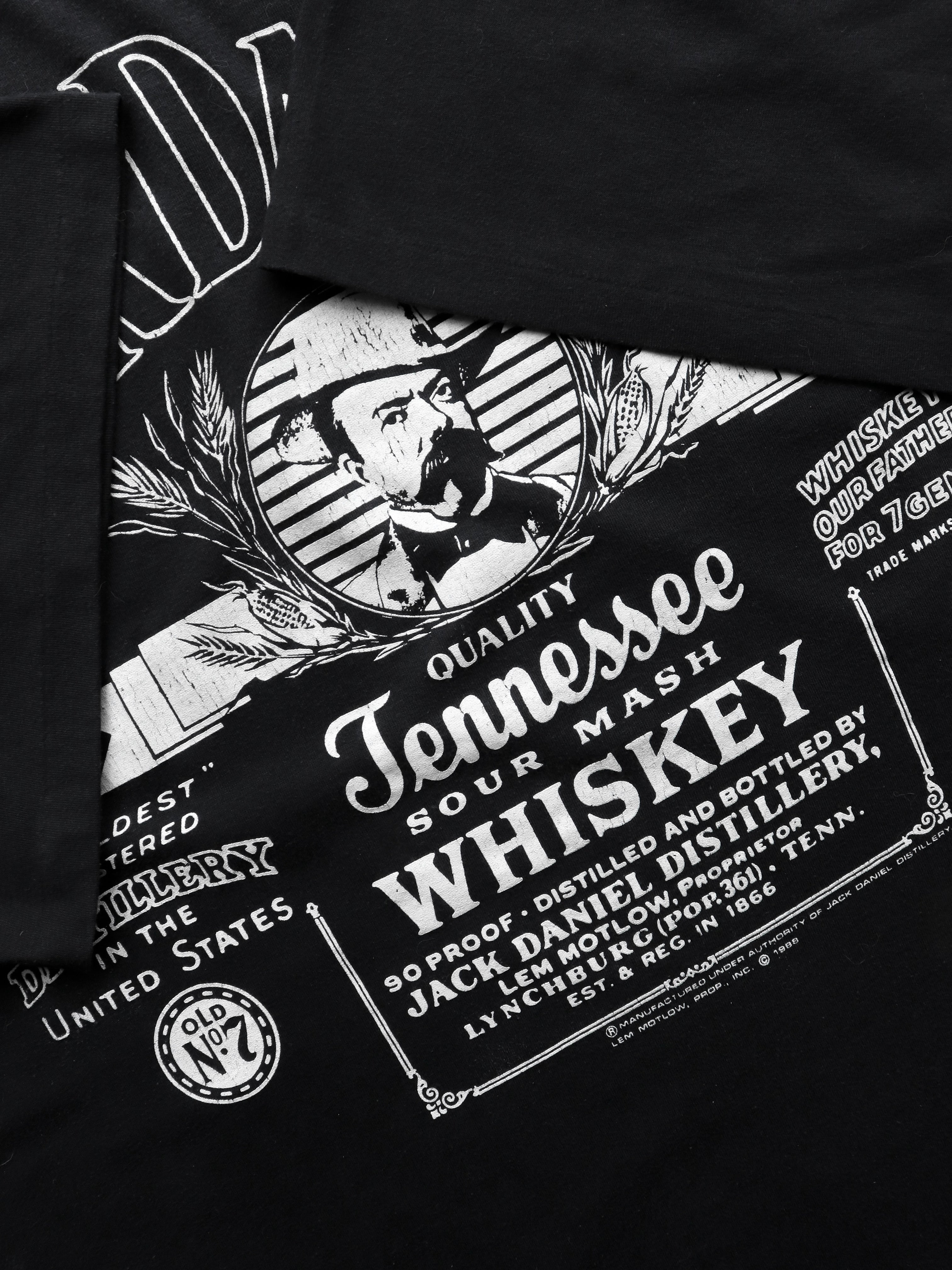 SINGLE STITCH JACK DANIEL'S TEE - 1980S