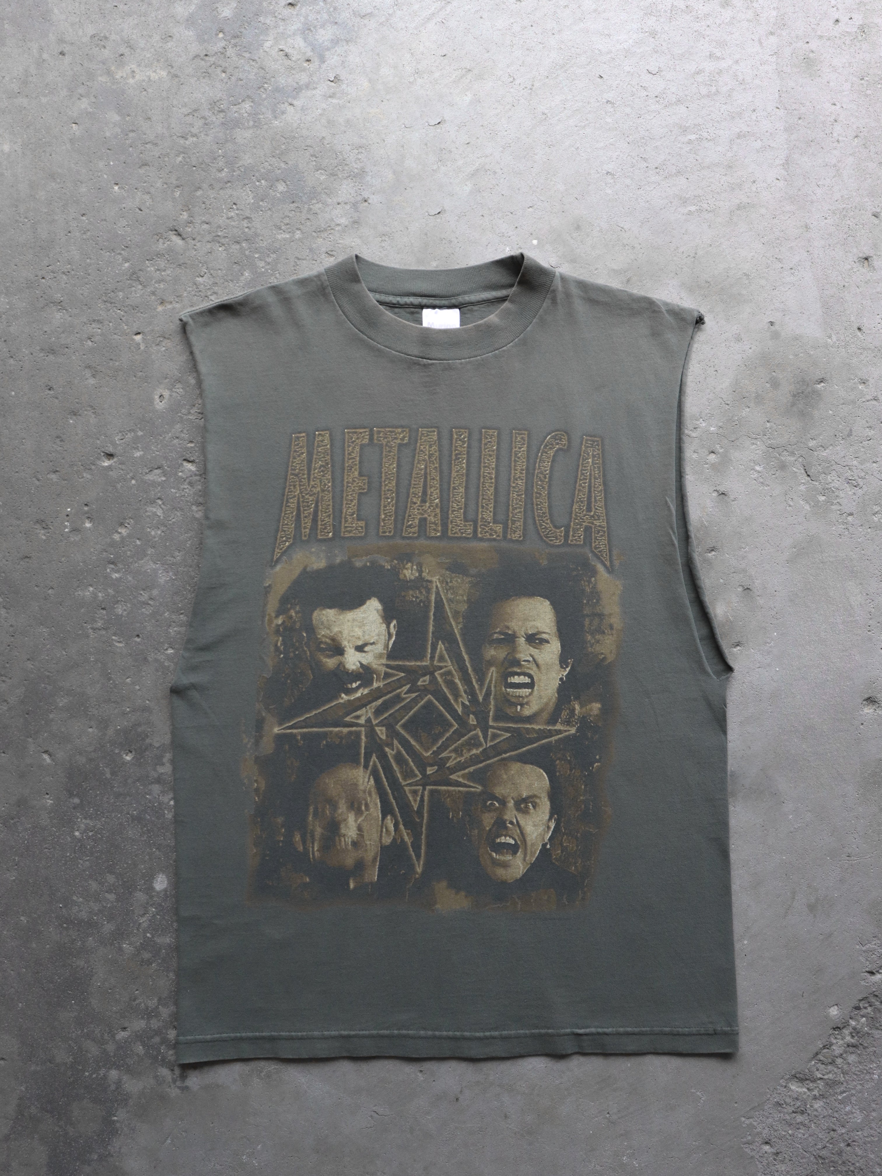 METALLICA "POOR TOURING ME" SLEEVELESS TEE - 1990S