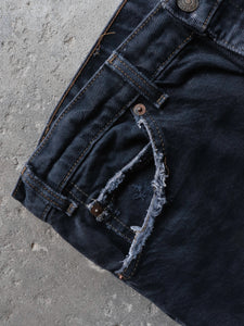 LEVI'S 517 OVERDYDED MIDNIGHT DENIM - 1990S