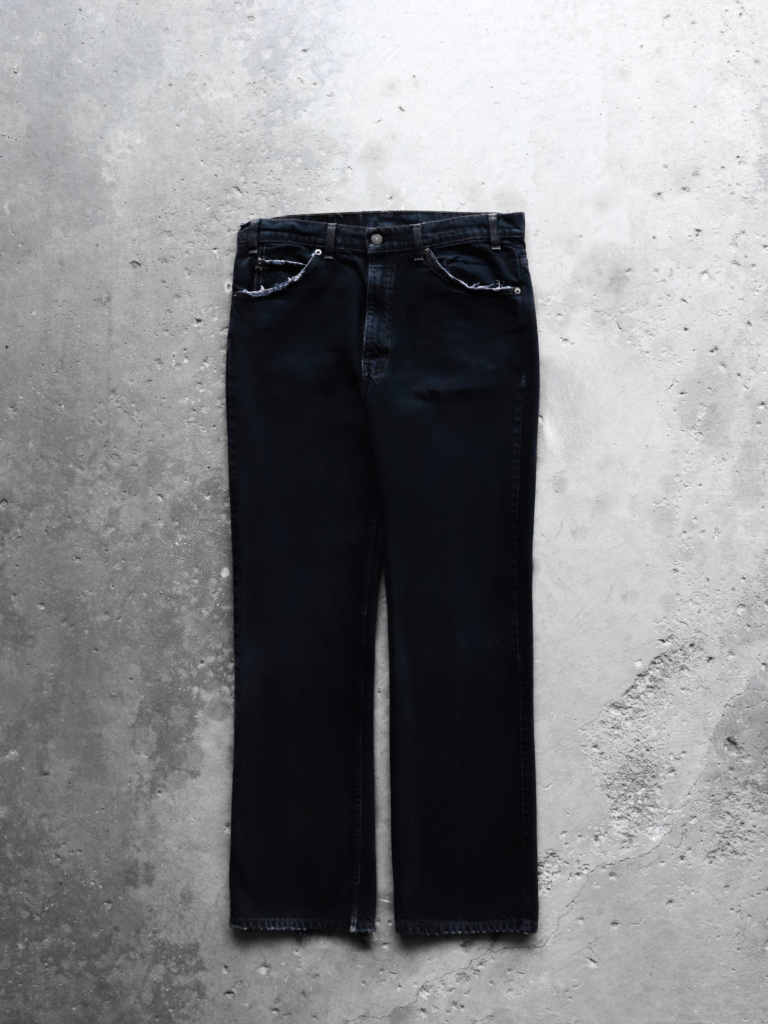 LEVI'S 517 OVERDYDED MIDNIGHT DENIM - 1990S