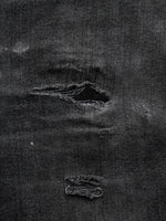 Load image into Gallery viewer, LEVI&#39;S 505 FADED &amp; REPAIRED CHARCOAL DENIM - 1990S
