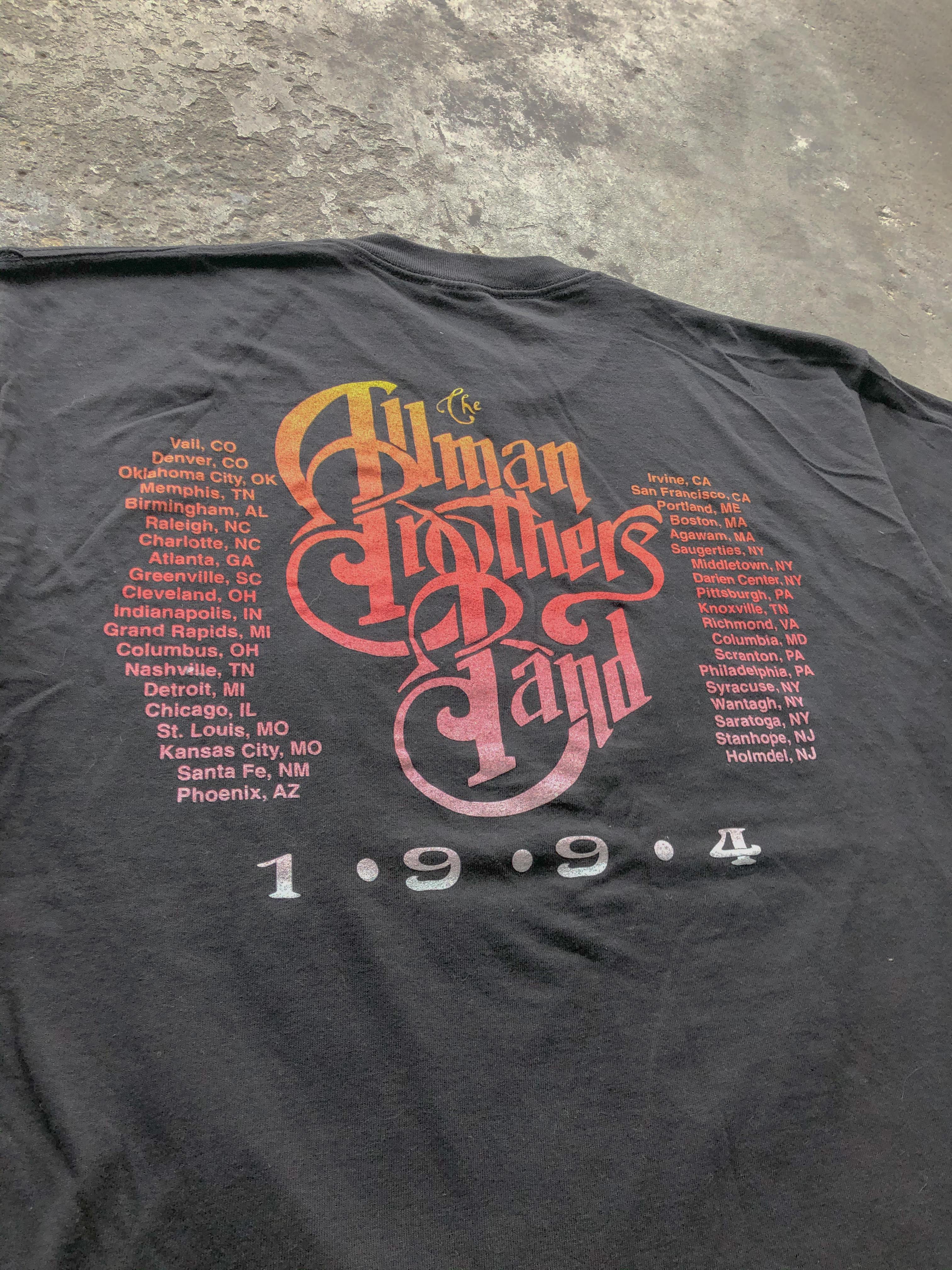 ALLMAN BROTHERS BAND "WHERE IT ALL BEGINS" TEE- 1994 - LOST ENDS FOUND