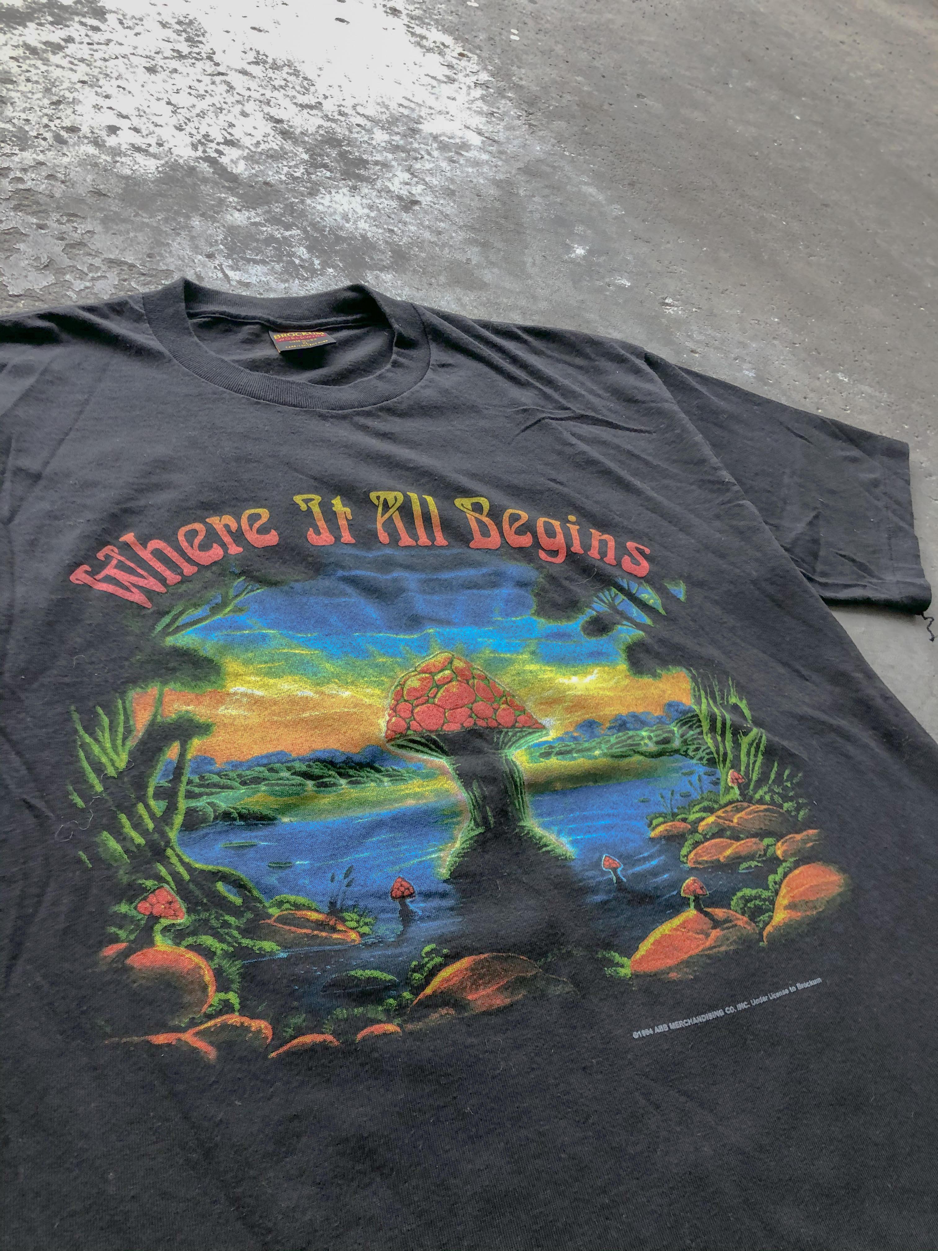 ALLMAN BROTHERS BAND "WHERE IT ALL BEGINS" TEE- 1994 - LOST ENDS FOUND