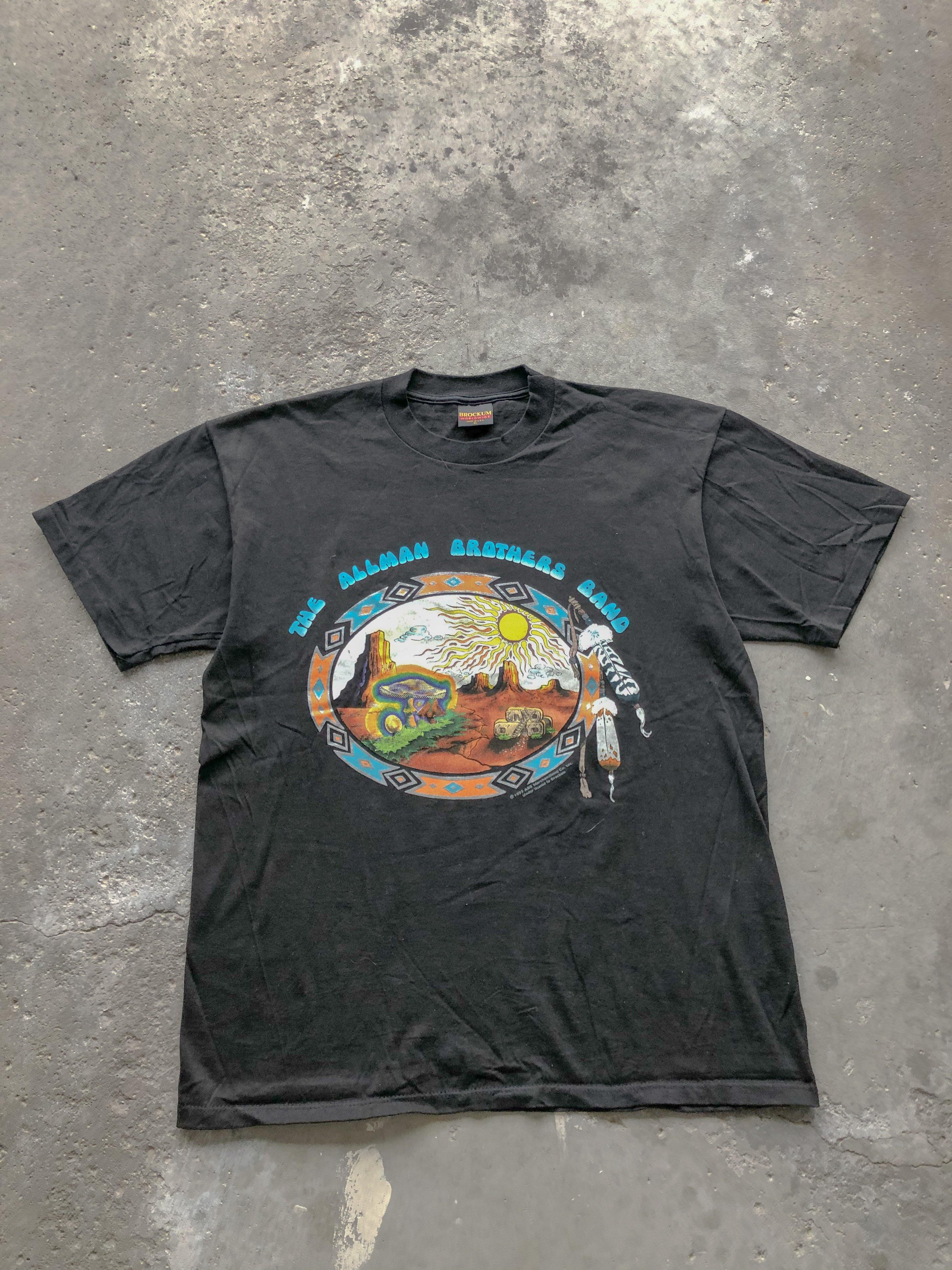 ALLMAN BROTHERS BAND  "SUMMER '93" TEE - 1993 - LOST ENDS FOUND