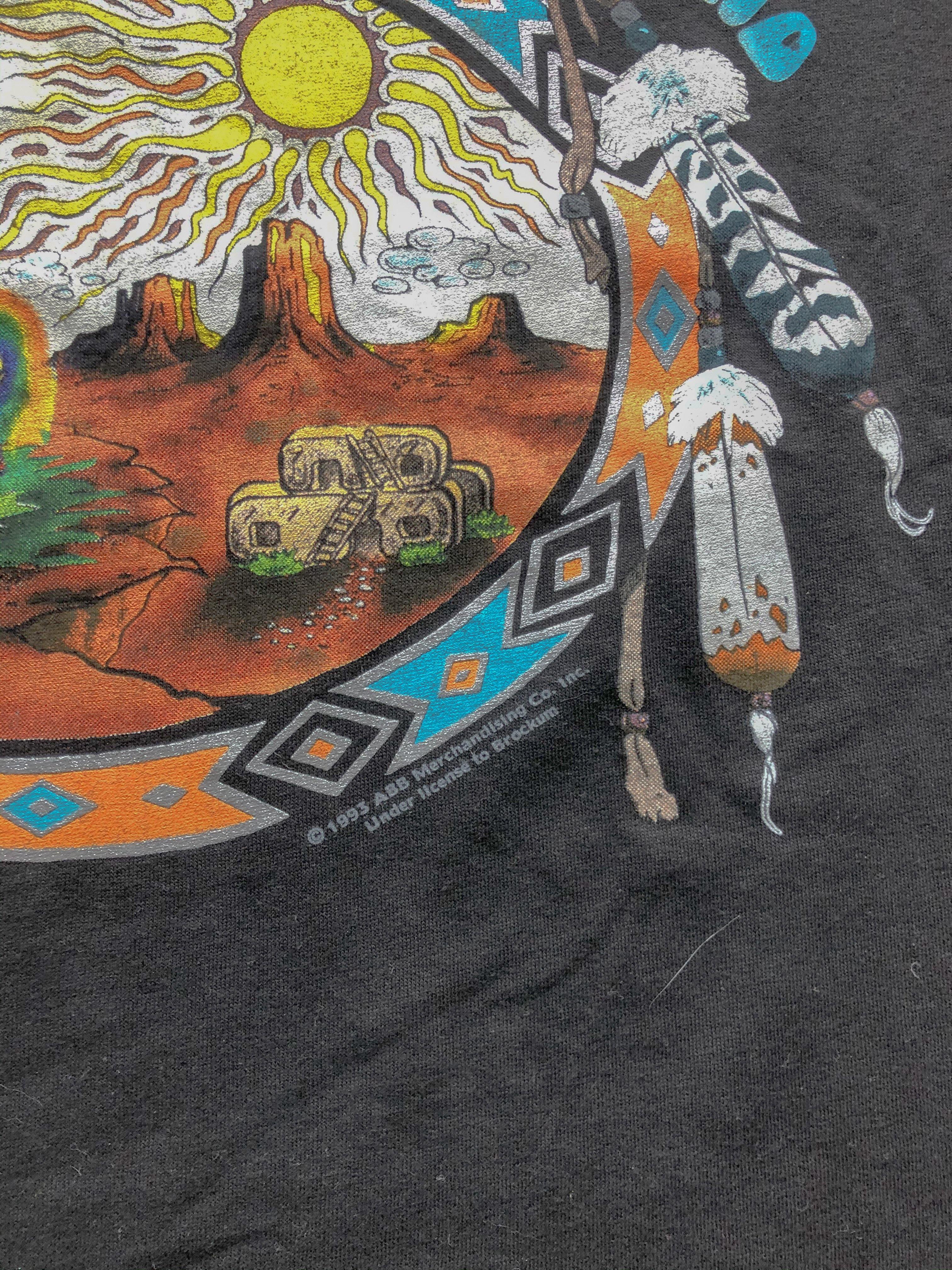 ALLMAN BROTHERS BAND  "SUMMER '93" TEE - 1993 - LOST ENDS FOUND