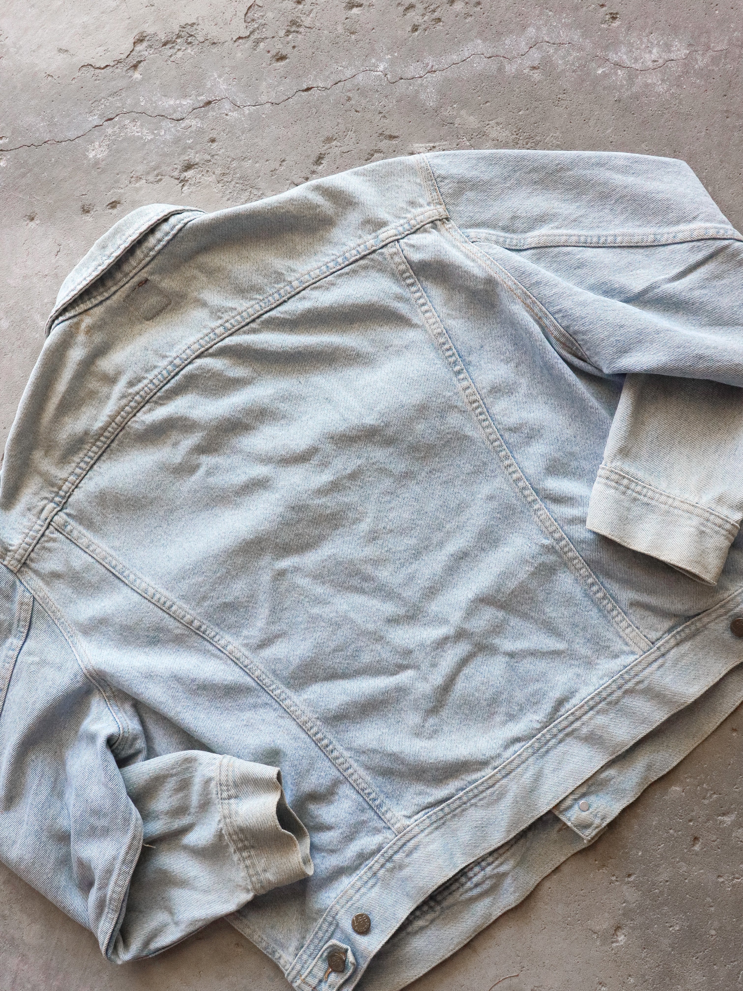 LEE LIGHT WASH DENIM JACKET - 1990S – LOST ENDS FOUND