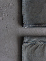 Load image into Gallery viewer, 1999 HELMUT LANG VINTAGE STAINED DENIM   ( 32 X 32 ) - LOST ENDS FOUND
