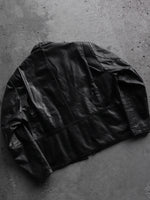 Load image into Gallery viewer, CRACKED LEATHER MOTO JACKET - 1970S
