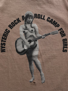 HYSTERIC GLAMOUR "ROCK & ROLL CAMP FOR GIRLS" TEE