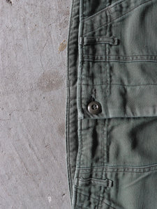 FADED OG-107 FATIGUE TROUSERS - 1970S