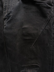 NUMBER (N)INE SS08 "BIRDS" REPAIRED MUDWASH DENIM