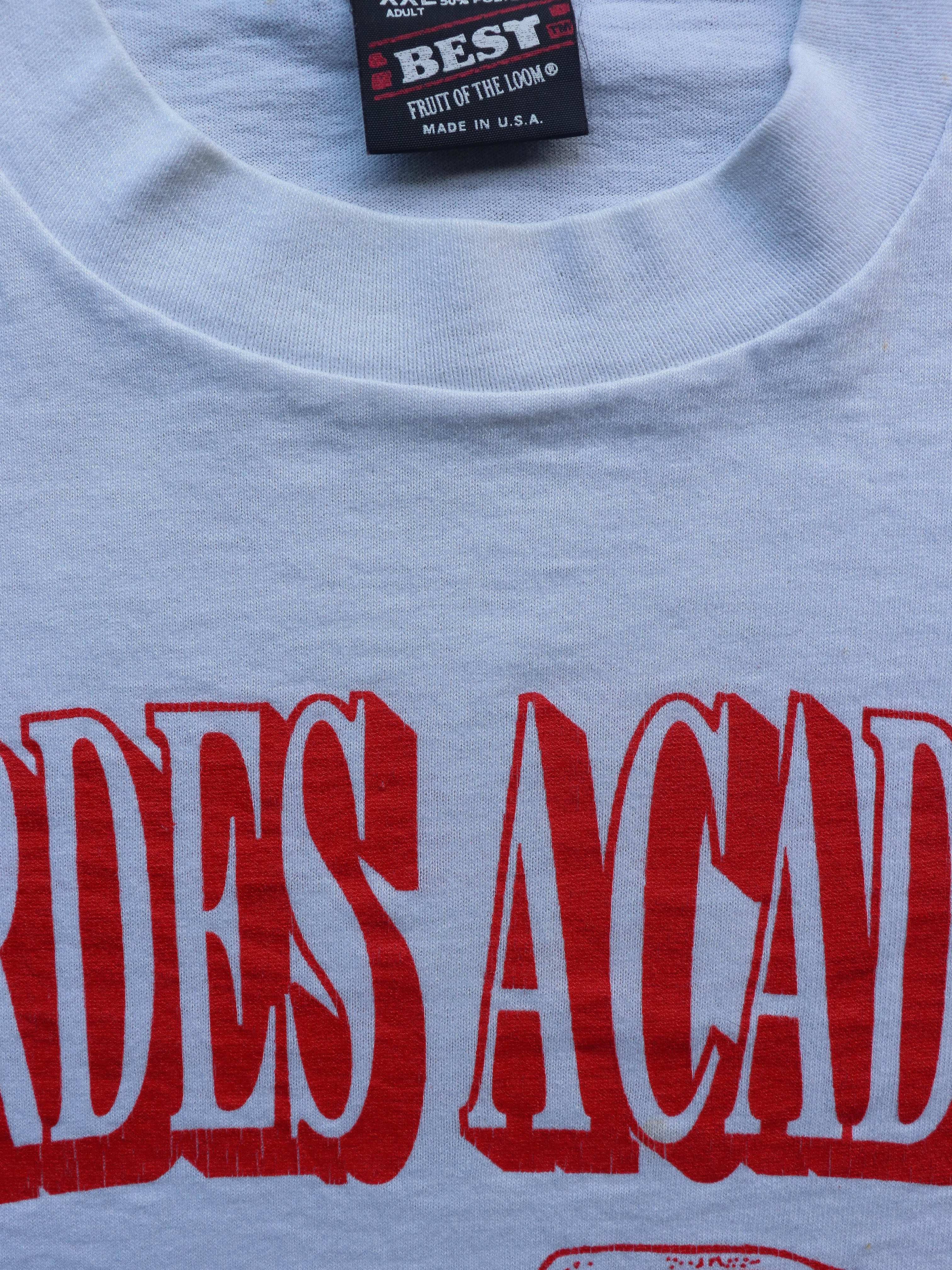 SINGLE STITCH “LOURDES ACADEMY” TEE - 1990S - LOST ENDS FOUND