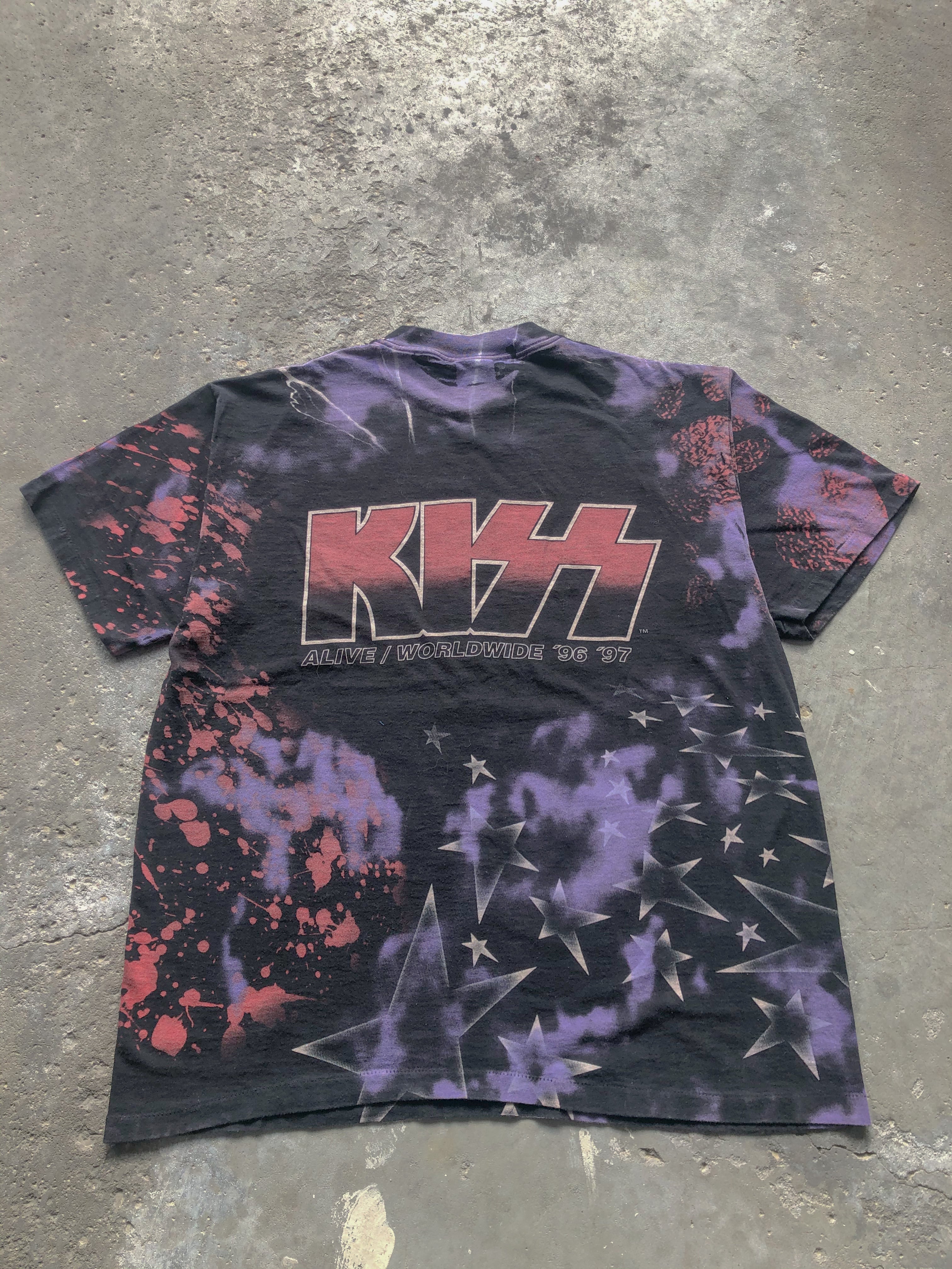 KISS “ALIVE/WORLDWIDE” TEE - 1996/97 - LOST ENDS FOUND