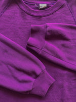 Load image into Gallery viewer, MAUVE BLANK RAGLAN - 1980S - LOST ENDS FOUND
