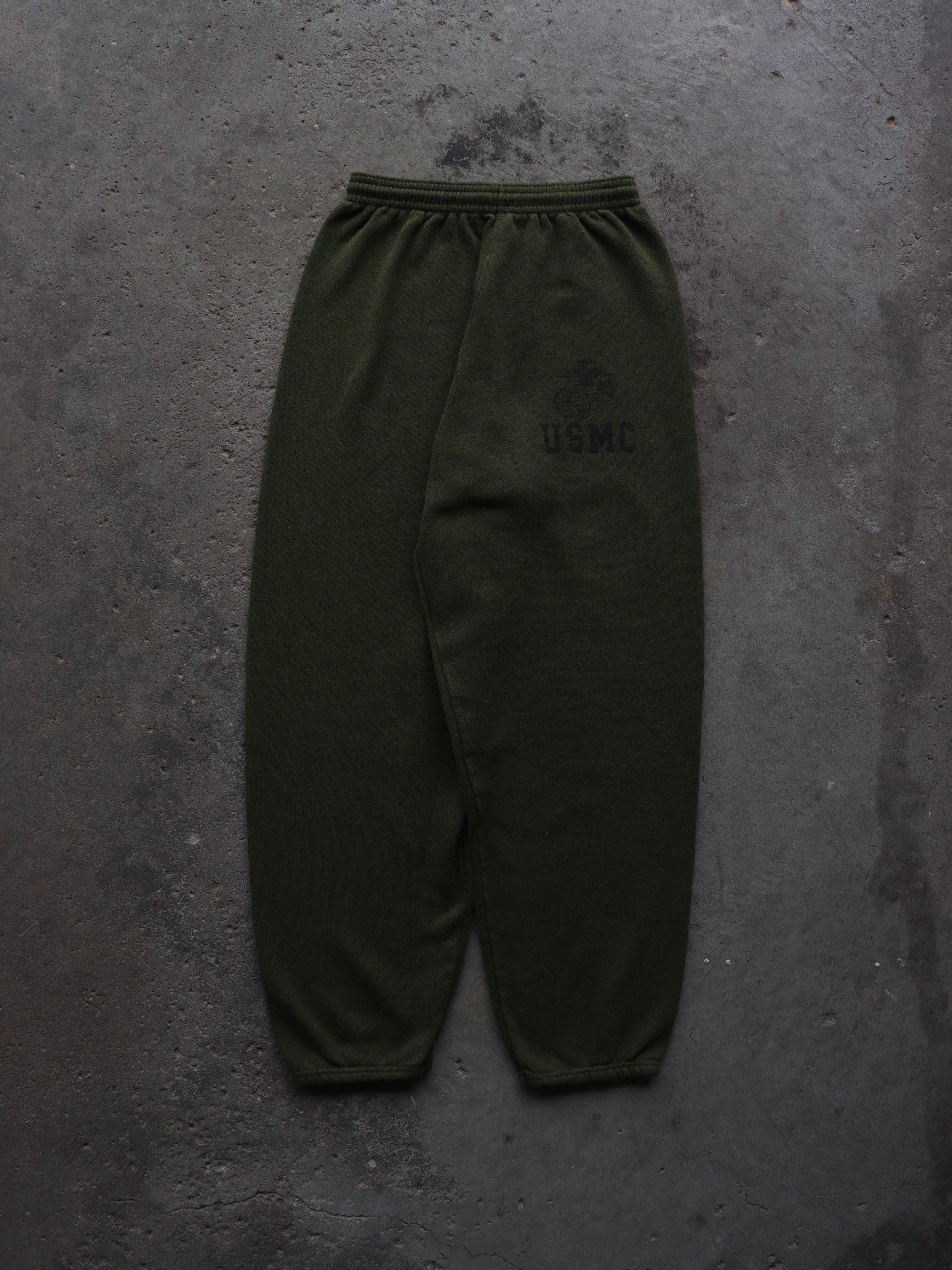 FADED “USMC” SWEATPANTS - 1990S - LOST ENDS FOUND