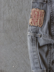 LEVI'S 501 STAINED CEMENT DENIM - 1980S - LOST ENDS FOUND