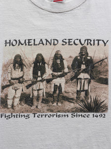 FADED "HOMELAND SECURITY" TEE - 1990S