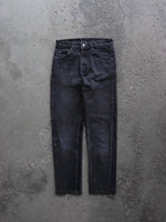 Load image into Gallery viewer, LEVIS 505 RAW HEM REPAIRED ASH DENIM - 1990S  ( 29 x 31 ) - LOST ENDS FOUND
