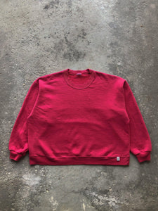 RUSSELL CROPPED FIT FADED BLANK CREWNECK - 1990S - LOST ENDS FOUND