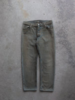 Load image into Gallery viewer, 1999 HELMUT LANG VINTAGE STAINED DENIM   ( 32 X 32 ) - LOST ENDS FOUND
