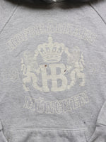 Load image into Gallery viewer, &quot;HOFBRAUHAUS&quot; ASH HOODED SWEATSHIRT -1990S
