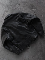 Load image into Gallery viewer, LEATHER ASH GEE MOTO JACKET - 1980S
