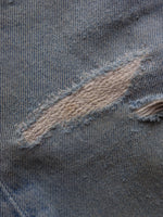 Load image into Gallery viewer, LEVI&#39;S 501 FADED &amp; REPAIRED DIRTY WASH DENIM - 1990S  ( 33 x 32 ) - LOST ENDS FOUND
