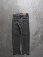 Load image into Gallery viewer, LEVIS 501 DISTRESSED CHARCOAL DENIM - 1980S
