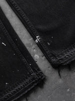 Load image into Gallery viewer, LEVIS 501 FADED BLACK PAINTER DENIM - 1990S
