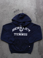 Load image into Gallery viewer, SPLIT COLLAR &quot;BERKLEY TENNIS&quot; SWEATSHIRT - 1990S - LOST ENDS FOUND
