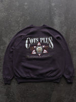 Load image into Gallery viewer, SUN FADED RAGLAN COLLEGIATE CREWNECK - 1990S - LOST ENDS FOUND
