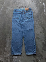 Load image into Gallery viewer, LEVI’S 550 MEDIUM WASH DENIM - 1990S - LOST ENDS FOUND
